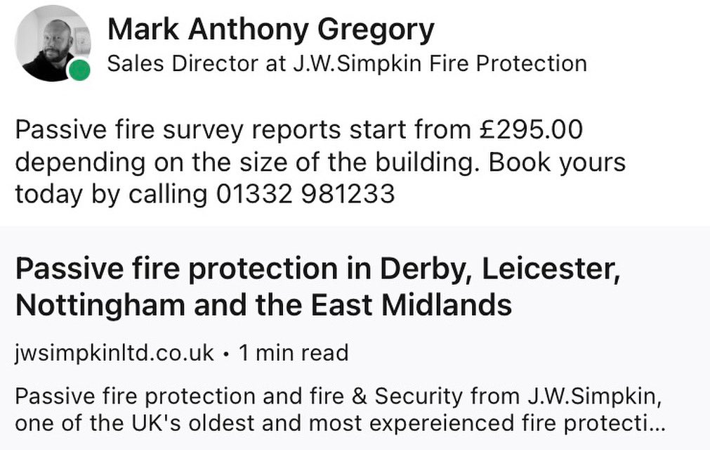 J.W.Simpkin Fire & Security (@w_simpkin) on Twitter photo 
