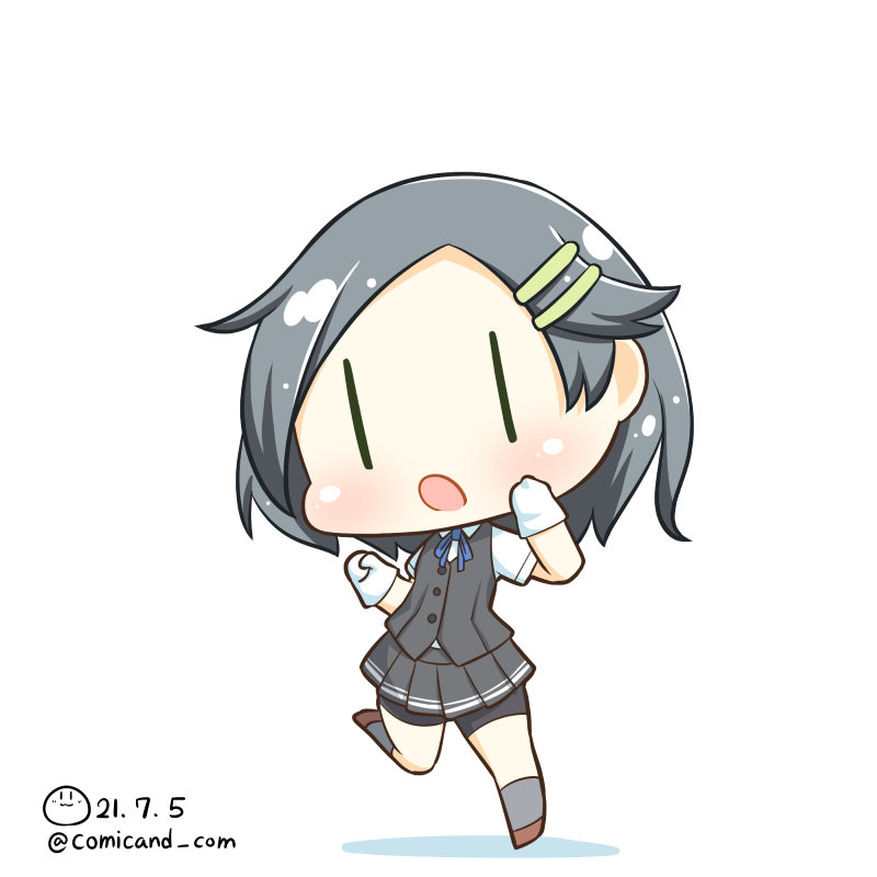 艦これ「ほな、始めるで～、行くで

すごい一撃が来そうだ!( ˘ω˘ )

#艦これ版深」|しろまる@琵琶湖がある滋賀県近江八幡市のクリエイターのイラスト