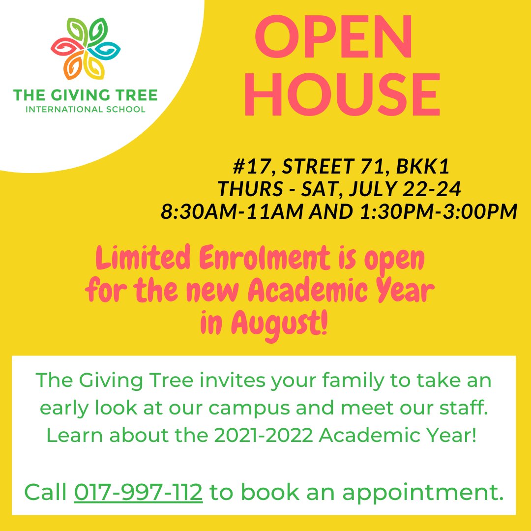 The Giving Tree International School tweet media