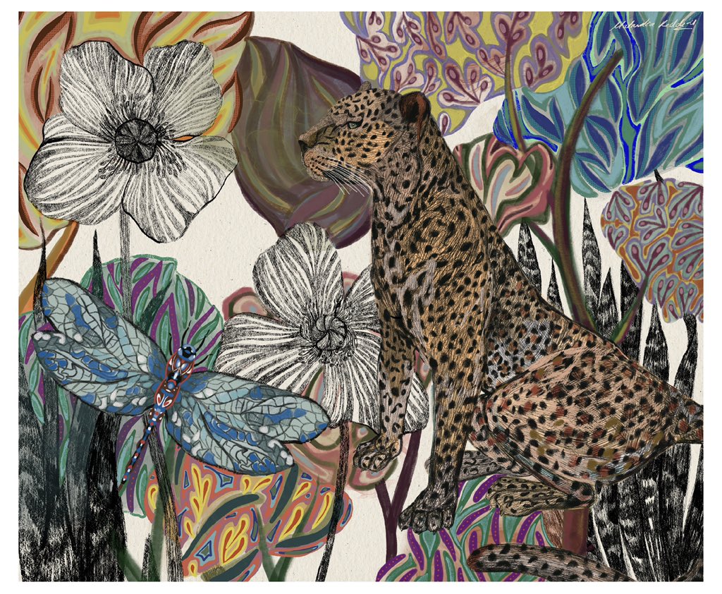 “Unmoving” 

Nature as we know it is always in alignment. It is unmoving from its natural state of being. In this painting, I have captured a moment in time where everything seems to be in motion yet is beautifully still. #nftart 

foundation.app/@malavikareddy…