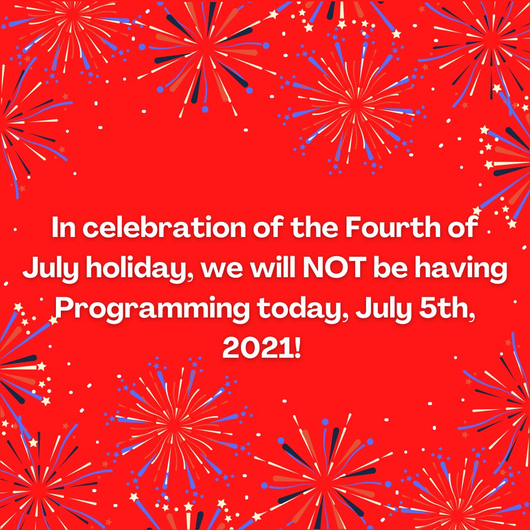 FirstTeeGC's tweet image. Due to the Fourth of July holiday, there will be no classes today. #noclass #holiday #buildinggamechangers #changeageneration #ninecorevalues #healthyhabits #firstteegc #firsttee