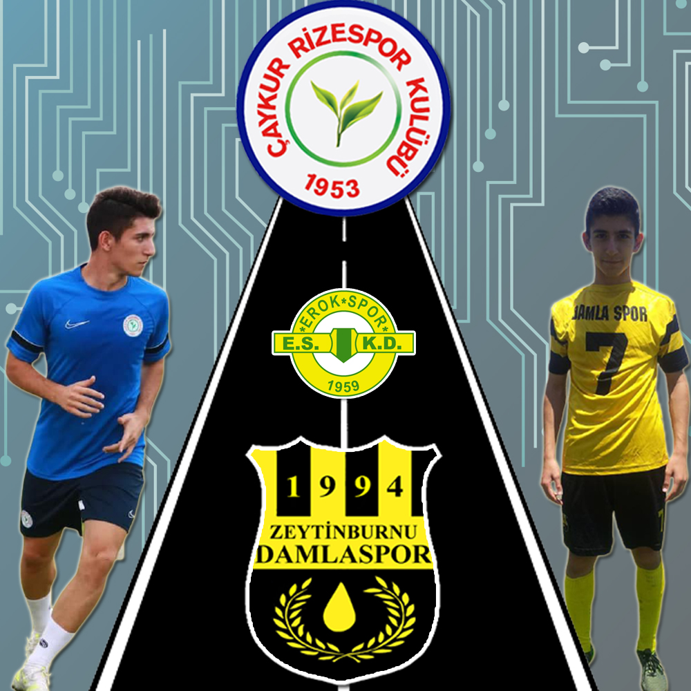 DAMLASPOR'DAN SÜPER LİG'E !
Kulübümüzde 7 yıl forma terleten Aziz AKSOY, geçen sezon Erok Spor ile profesyonel sözleşme imzalamıştı. Göstermiş olduğu performans ile Süper Lig ekiplerinin radarına giren AKSOY, Karadeniz ekibi Çaykur Rize Spor ile 5 yıllık sözleşme imzaladı.