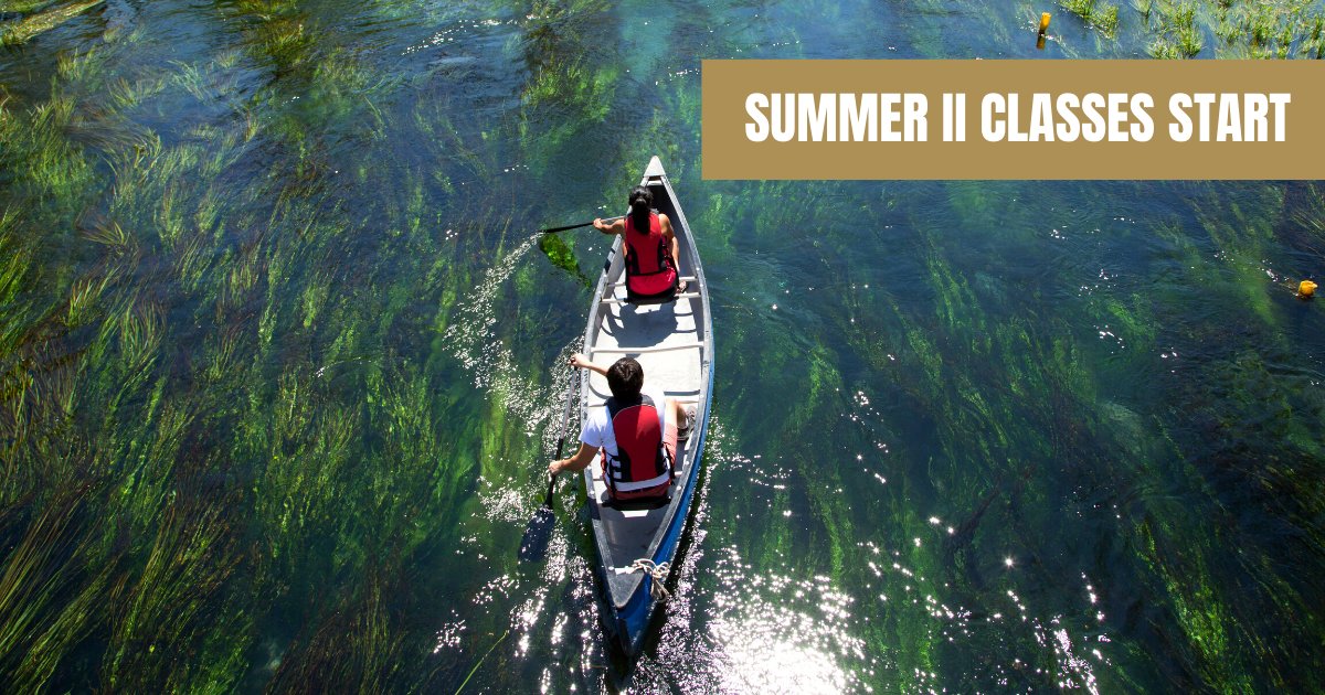 Summer II classes start today. You got this Bobcats! 🐱☀️ #TXST