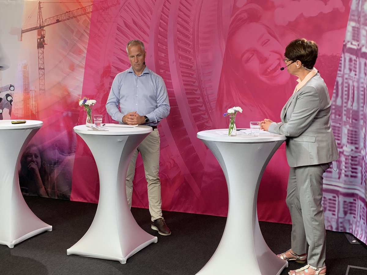 Nu pratar vi grön omställning i industrin! Följ oss på eastsweden.se/almedalen! #eastsweden