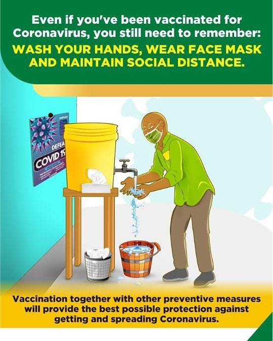 _GHSofficial's tweet photo. Remember to still observe all the COVID-19 protocols even if you are fully vaccinated.
#Covid19IsReal 
#StayAlertStaySafe 
#ghana🇬🇭 https://t.co/gFg4jJDhMw