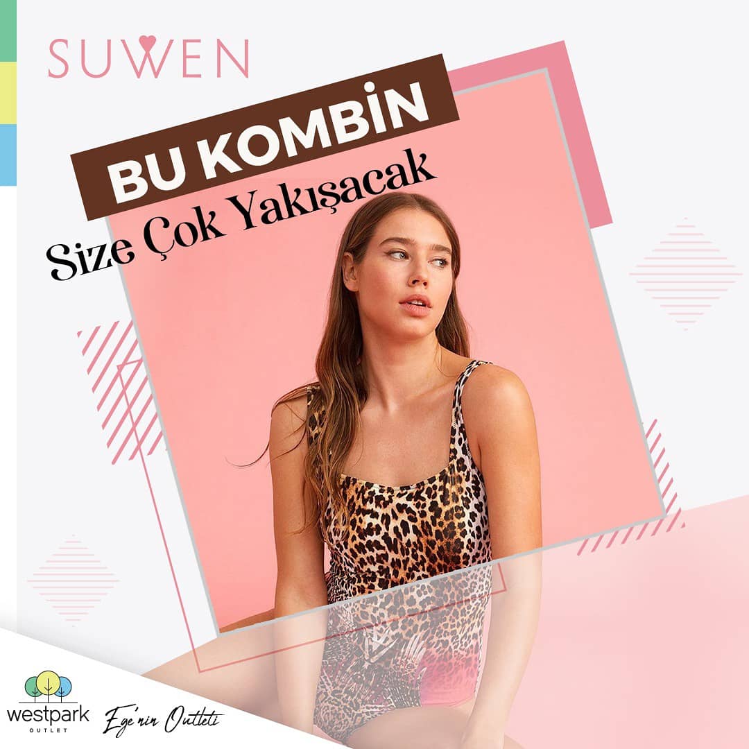 Bu kombin size çok yakışacak. 📣

Yazın tüm enerjisini üzerinde hissedeceğiniz ve doğadan ilham alınarak tasarlanan birbirinden güzel bikiniler, mayolar ve daha fazlası Suwen Westpark'ta %50'ye varan indirim oranlarıyla sizleri bekliyor. 👙

📍Suwen zemin katta.