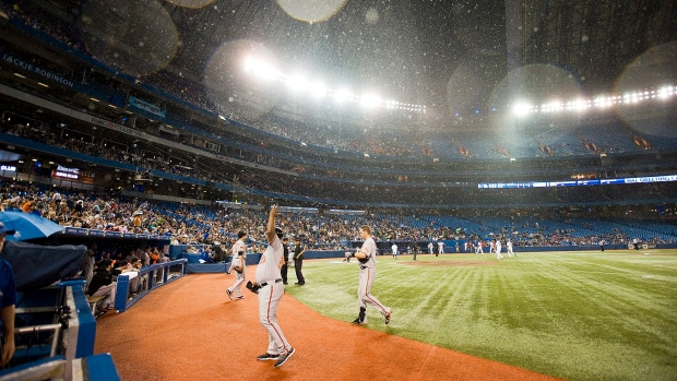 The Toronto Blue Jays could return to Rogers Centre as early as