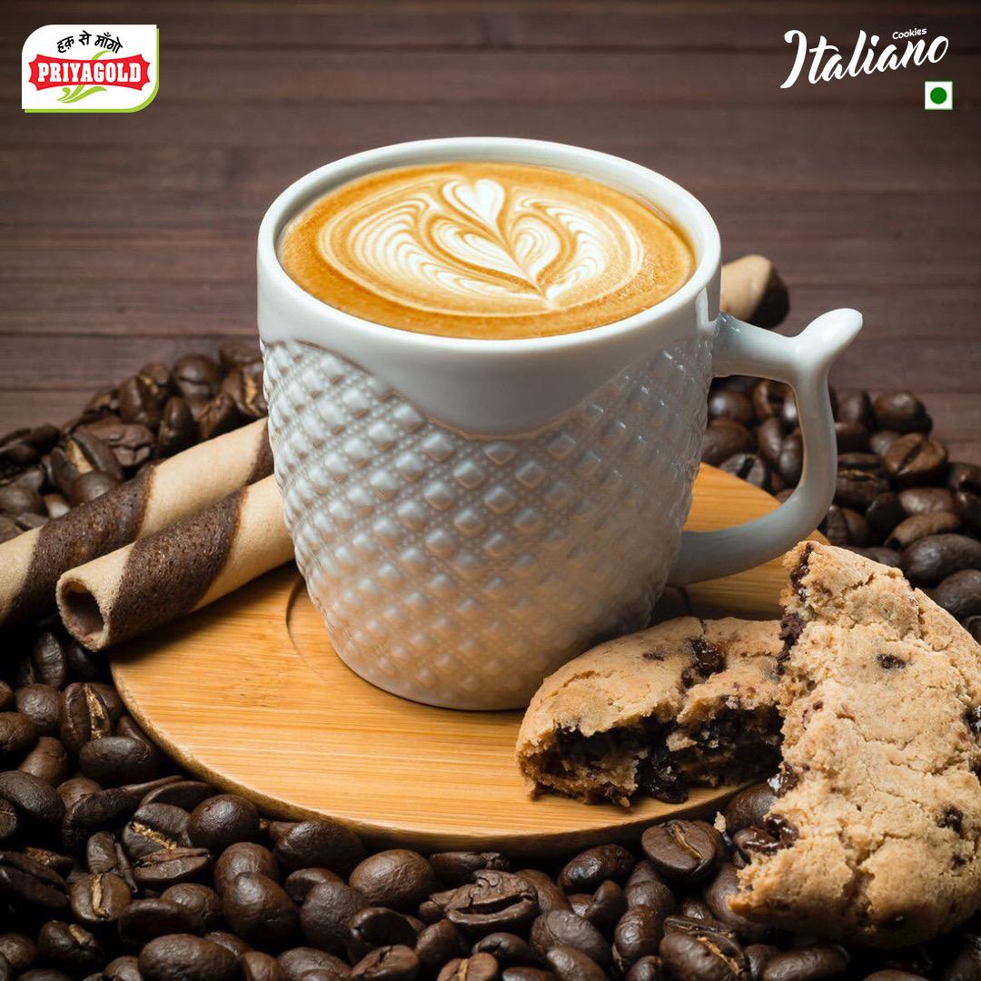 Are you still making plans for your evening snack time? A cup of steaming coffee and of course, Italiano Choco Chip Cookies to compliment your coffee time is our solution for a light-hearted break.🍪☕️

To know more about other Priyagold products, visit: priyagold.com