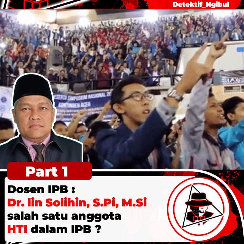 Oke kita masuk kepembahasan malam ini detektif mau ngebahas salah satu dosen Universitas Negeri nih gais. Ada yang bisa tebak kira2 Universitas Negeri mana? Yoi IPB gais. Detektif mau bahas dosen Universitas IPB yang bernama Dr. Lin Solihin.