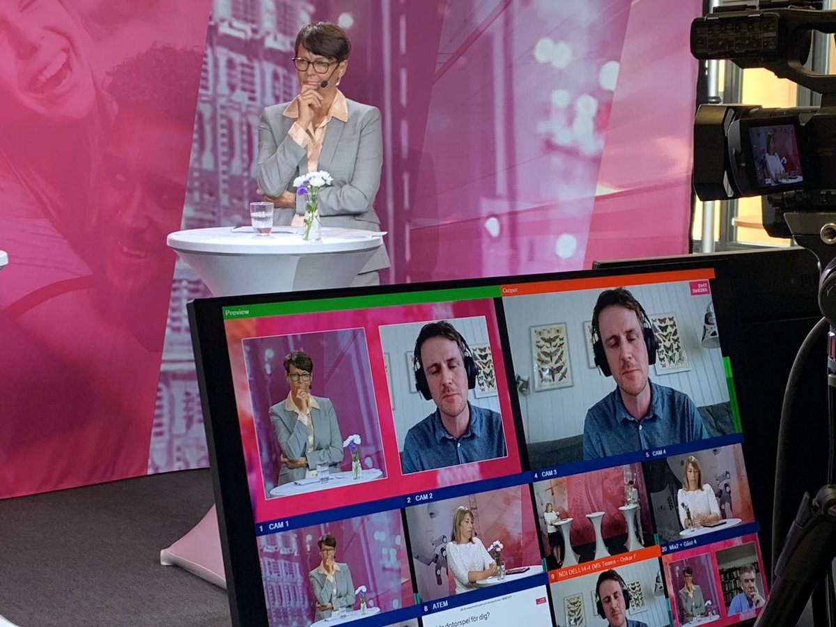 Vad kan spelutveckling betyda för samhällsutvecklingen? Det diskuterar vi i East Sweden Studio nu! Följ oss på eastsweden.se/almedalen. #eastsweden