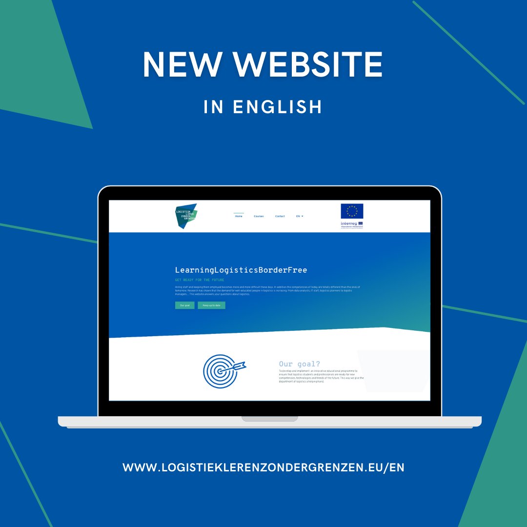 LogistiekLerenZonderGrenzen is een innovatief &amp; grensoverschrijdend opleidingsprogramma voor logistieke studenten &amp; professionals van de toekomst. Die toekomst is steeds internationaler &amp; dus vertaalden we onze website in het Engels. Take a look at >> logistieklerenzondergrenzen.eu/en