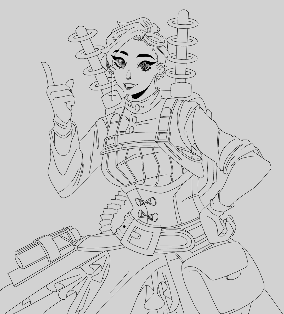 Sgt_Chuckles's tweet image. More of my Magiscientist! Couldn't finish this because my trial expired, but I managed to draw this using Adobe Animate/Flash (with some small edits in CSP). Fairly happy considering it was my first time using Animate! #DFanart