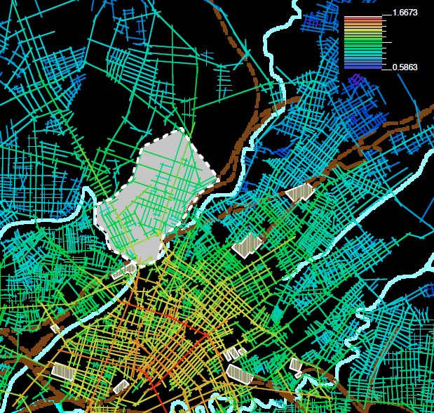 urban_formation's tweet image. Celebrating the reopening of @mcrjewishmuseum, a map of Jewish settlement patterns in its vicinity c. 1881 alongside a #SpaceSyntax analysis of the district's potential accessibility #MondayMap (analysis: Vaughan &amp;amp; Penn, 2005, doi.org/10.1080/004209…). #YourMJM