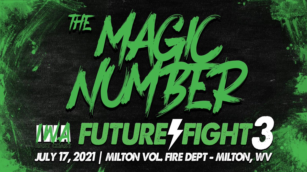 chanceprophet's tweet photo. @IWAEastCoast in Milton, WV on July 17 at 7PM. #ChanceIs #hi https://t.co/Q2fdVRjDu9