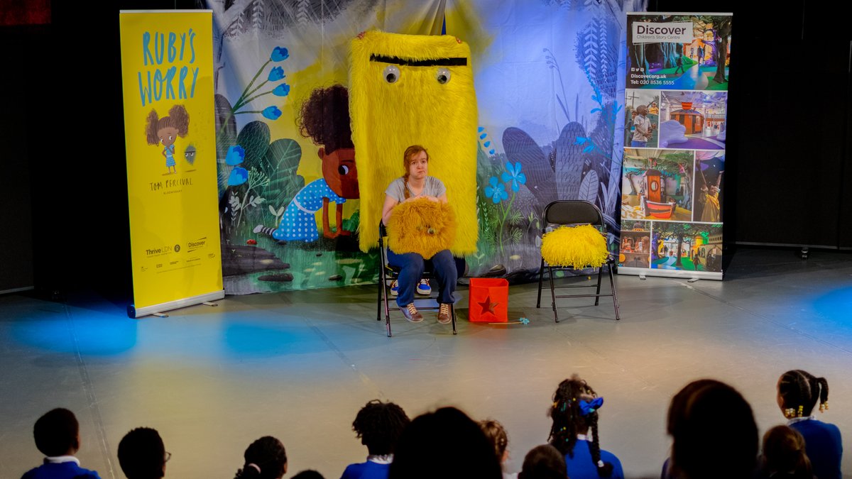 ThriveLDN's tweet photo. We loved putting on our livestreamed performance of @TomPercivalsays' Ruby's Worry with the amazing @Discover_Story and @Tramshed__ for #WorldBookDay2020.
https://t.co/rTYRCIWNIM https://t.co/X8ZkIQqaHM