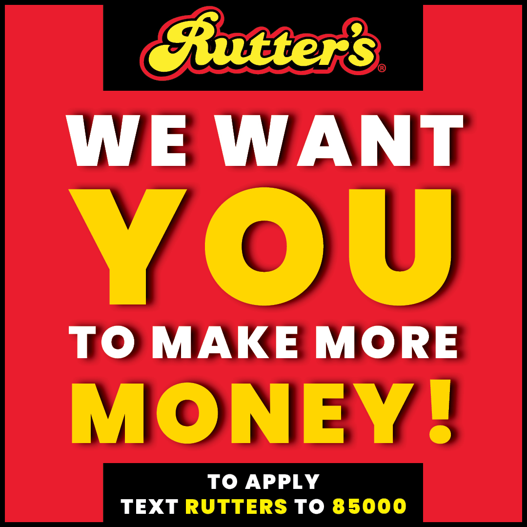 Rutters's tweet photo. Today, Rutter's has raised their starting wage to $15/hour!
We are HIRING! Visit https://t.co/gRLPs2kyO7 or text Rutters to 85000! #WhyGoAnywhereElse #WhyWorkAnywhereElse #NowHiring https://t.co/WfAjrlN21g