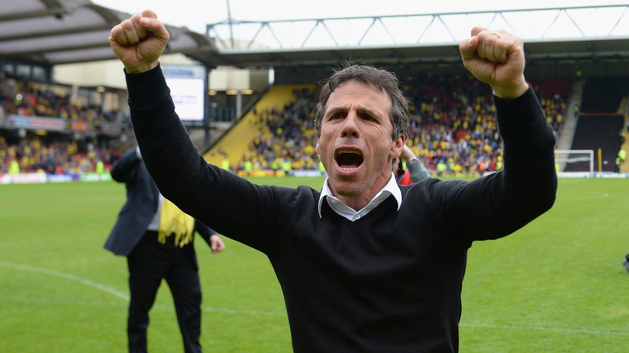 Happy 55th birthday, Gianfranco Zola.  