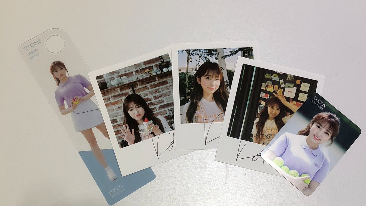yuljoyuri's tweet photo. [WW Giveaway] 
* Ends on 5 August 2pm SGT
 Happy 1 Million followers to Nako on IG!!🌍 💙

Giveaway items:
1 x set of IZ*ONE Nako’s Japan Dicon
( as shown in picture)

Requirements:
❤️ like
💭 retweet
✅ follow
#giveaway #YABUKINAKO #NAKO #나코 #IZONE https://t.co/Xo6aBXcjOM