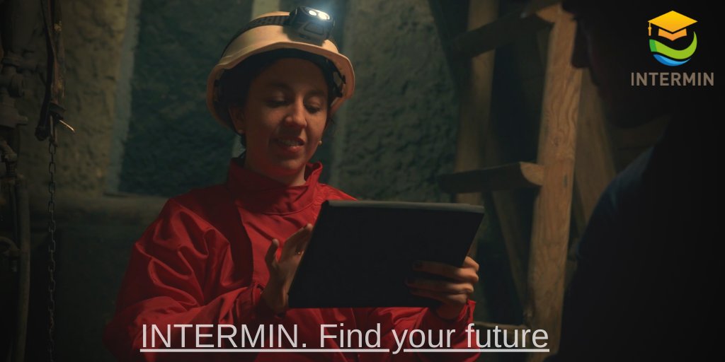 ✔️Check out the official video of the #INTERMINProject Find your future &amp; learn how the INTERMIN Portal helps the people in choosing their right education and career path!
🖱️Click to watch: youtu.be/DsW1LkahHO4
#officialvideo1 #MiningEngineer #Skills #RawMaterials