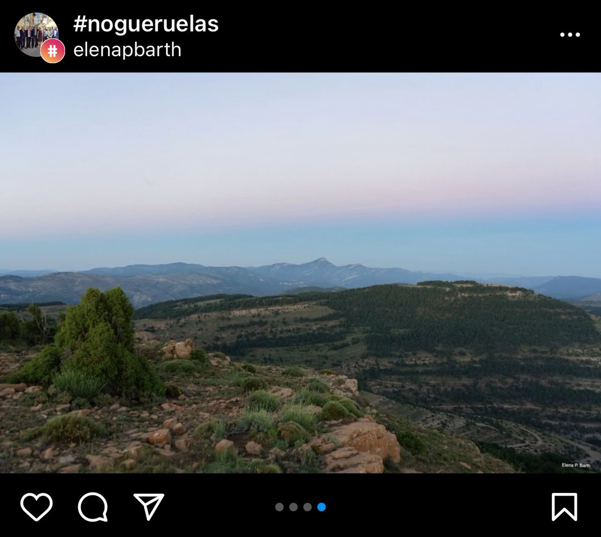 Cabezo de Las Cruces, fotos de Elena Palacios Barth, límite entre #Nogueruelas @linaresdemora y #CortesDeArenoso vía: instagram.com/p/CQ8Q22RLPMK/…