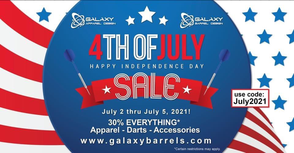 FINAL DAY FOR THIS DISCOUNT! Get your orders in today before midnight!! #dartapparel #GalaxyApparel #galaxybarreldesign #darts