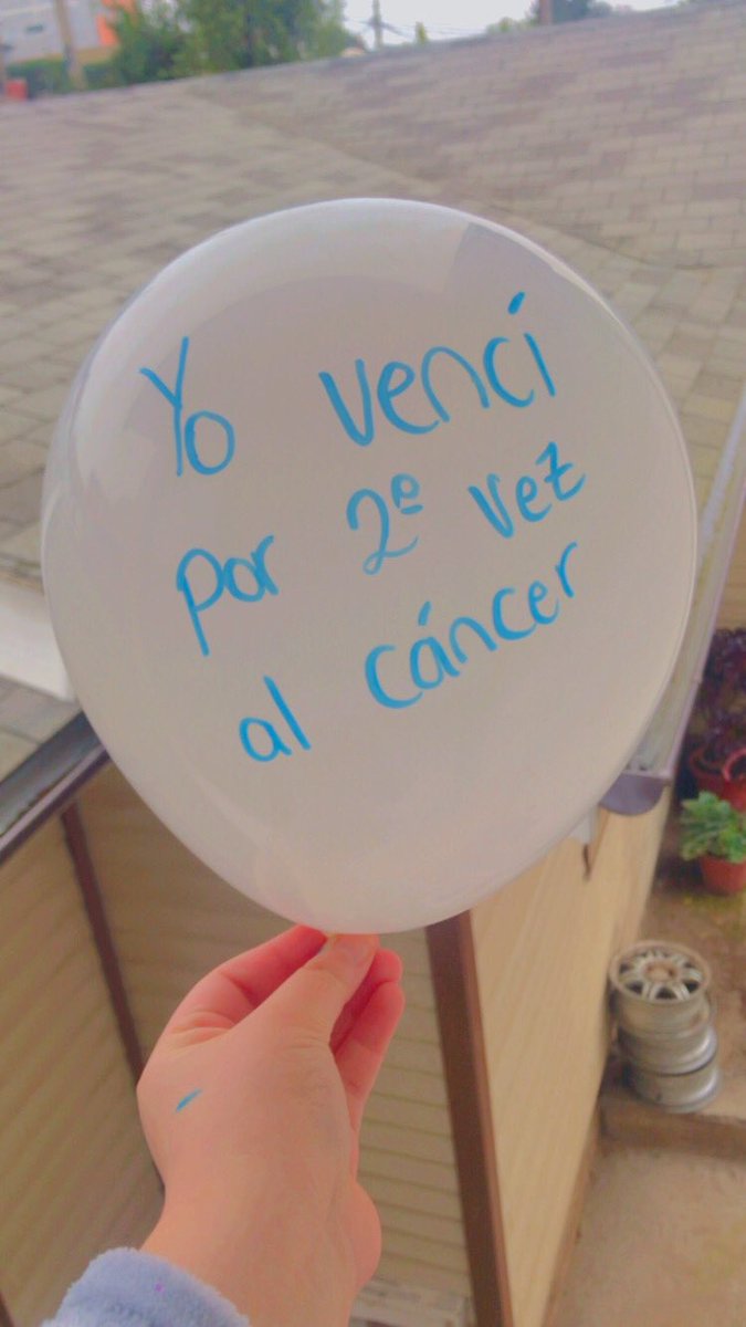 Luego de meses, lo he logrado. 
Vencí al cáncer por segunda vez en mi vida 😭
Sólo quiero agradecer a <a href="/aroiagarcia/">Aroyitt 🩵🎀</a> y <a href="/aLexBY11/">aLexBY11</a>  por ser mi apoyo fundamental durante este largo proceso 💖