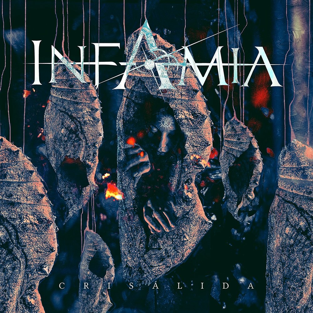 Os presentamos la portada de nuestro nuevo álbum "Crisálida". 
El trabajo ha sido realizado por el gran Gustavo Sazes, diseñador de grupos como Amaranthe, Arch Enemy, Kamelot o Angra entre otros.
No podemos estar más contentos con el resultado! 
Y a vosotr@s.... ¿Qué os parece?