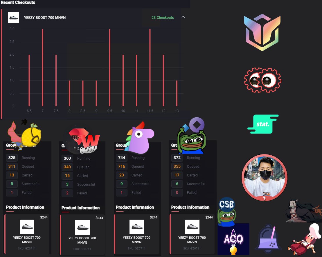 midas (@m1das14) on Twitter photo <a href="/TohruAIO_/">Tohru AIO</a> x <a href="/aycdio/">AYCD</a> go brr
P - <a href="/LEMONPROXY2020/">LEMONPROXY</a> / <a href="/Diamond_proxies/">Diamond Proxy 💎</a> / <a href="/Rainbow_Proxy/">RainbowProxy</a> / <a href="/patekproxies/">Patek Proxies</a> / <a href="/StatProxies/">Stat Proxies</a>
S - <a href="/taroproxies/">Taro Proxies</a>
G - @mamiskitchenio / <a href="/CSB_ACO/">CSB ACO</a> / <a href="/TaroHub_/">Taro Hub</a> / <a href="/CookloFNF/">CookloFNF</a> <a href="/TohruAIO_/">Tohru AIO</a> x <a href="/aycdio/">AYCD</a> go brr
P - <a href="/LEMONPROXY2020/">LEMONPROXY</a> / <a href="/Diamond_proxies/">Diamond Proxy 💎</a> / <a href="/Rainbow_Proxy/">RainbowProxy</a> / <a href="/patekproxies/">Patek Proxies</a> / <a href="/StatProxies/">Stat Proxies</a>
S - <a href="/taroproxies/">Taro Proxies</a>
G - @mamiskitchenio / <a href="/CSB_ACO/">CSB ACO</a> / <a href="/TaroHub_/">Taro Hub</a> / <a href="/CookloFNF/">CookloFNF</a>
