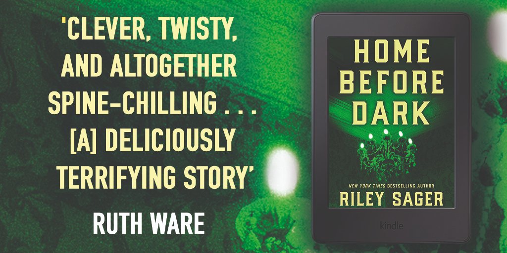 Calling all #bookbloggers / #rileysager / #ruthware  fans! I have a TREAT for you. There are just one or two spots left on the HOME BEFORE DARK blog tour happening at the end of July. If you want to read the book Ruth Ware called 'DELICIOUSLY TERRIFYING', drop me a reply👇