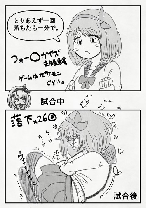 突撃体当たりフォー〇ガイズ!
見事に体当たり取材で痛い目をみて健康になるの巻き。
#秘密のリリス画ね 