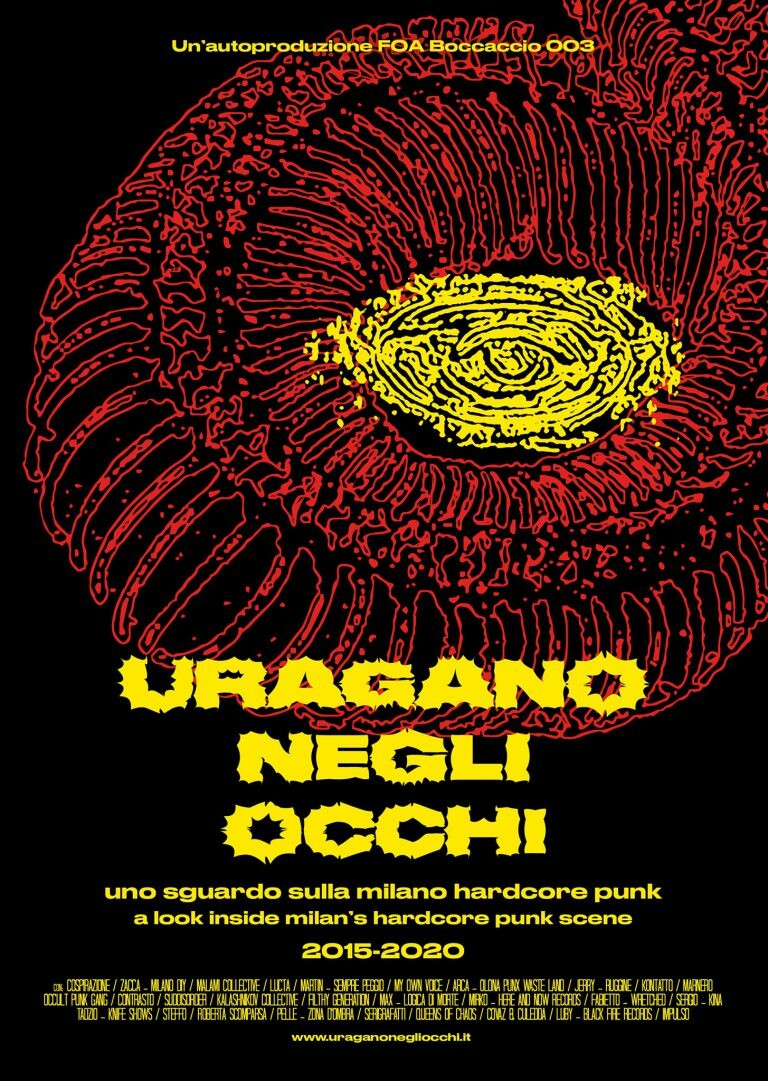 Proiezione documentario uragano negli occhi Ⓐ Bologna Punx presenta Ⓐ Giovedì 8 luglio @ Parchetto di via Gobetti dietro xm24, Bologna Presentazione e proiezione del documentario URAGANO NEGLI OCCHI uno sguardo sulla Milano… mastodon.bida.im/@xm24/10652847…