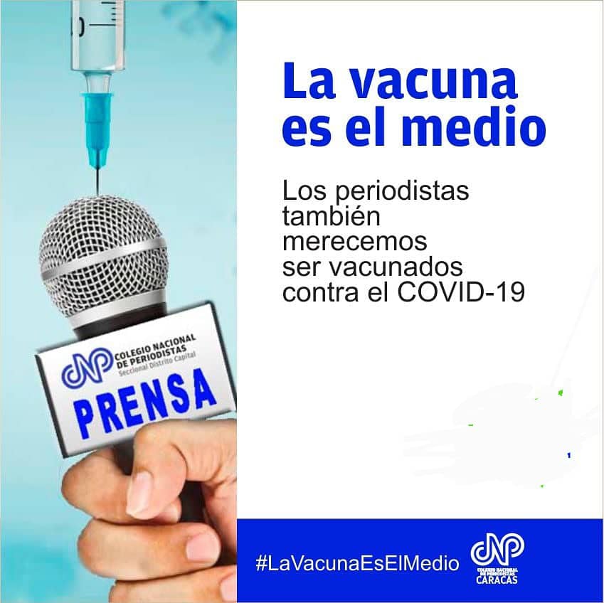 #5Jul Para cumplir con la misión de buscar la noticia, es necesario que a los periodistas se nos brinde protección ante #COVID19   #LaVacunaEsElMedio  #plandevacunacion 
#VacunasParaTodos