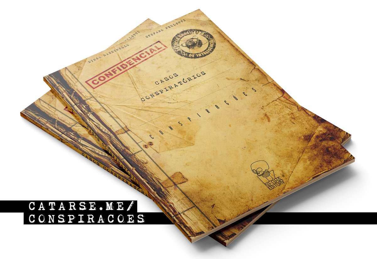 diegobassinello's tweet image. Batida a primeira meta física do FC de Conspirações. Agora todos levam – seja em PDF ou impresso – o livreto de casos conspiratórios.

Quem apoiou o Conspirações nas metas impressas, recebe 2 livros ao invés de 1.

Já apoiou? Não?? Mermo??? 
Clicaê: catarse.me/conspiracoes