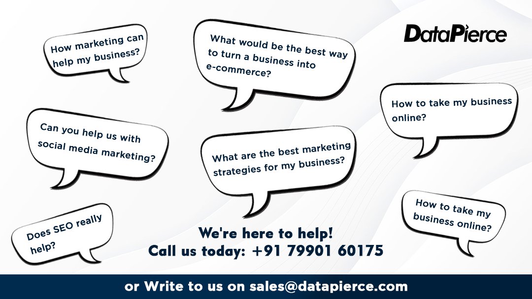 datapierce's tweet image. To be honest, we love the situation when you trust us seeking the best advice on how to market your business. Datapierce helps you to have an idea of exactly what will be the best way to move forward and build your business online.

#startup #Entrepreneurship #contentmarketing