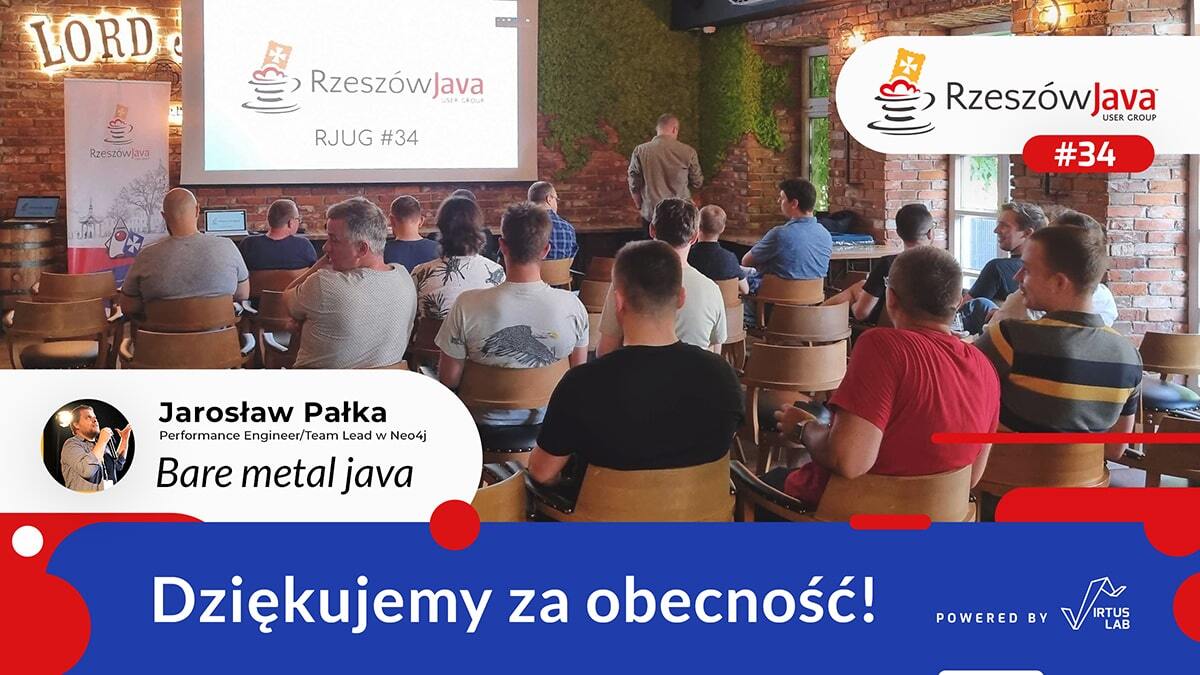 RzeszowJava's tweet image. Cześć RJUGowicze 🖐Dziękujemy za udział w ostatnim meetupie! Dziękujemy również naszemu prelegentowi @j_palka za poświęcony czas 🙌
Mamy nadzieję, że powrót do spotkań w klasycznej formie nie jest chwilowy i w kolejnym sezonie będziemy mogli kontynuować :) Do zobaczenia!