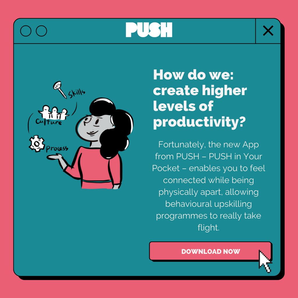 Upskilling plays a huge part in the success of hybrid working. Fortunately, PUSH in Your Pocket – enables you to feel connected while physically apart.

Download and request your free demo via the link below!

hello.pushmindbody.com/push-ap