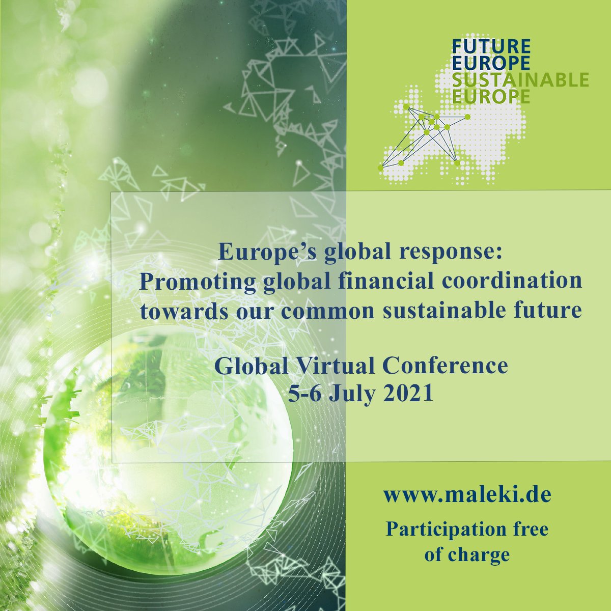 The world of #Sustainability comes together at FUTURE EUROPE WEEK. Watch Jonathan Laski, Sustainalytics’ Associate Director of Corporate Solutions Morningstar today. Don't hesitate to visit our virtual booth. 

Register now for free: rb.gy/oycdmg