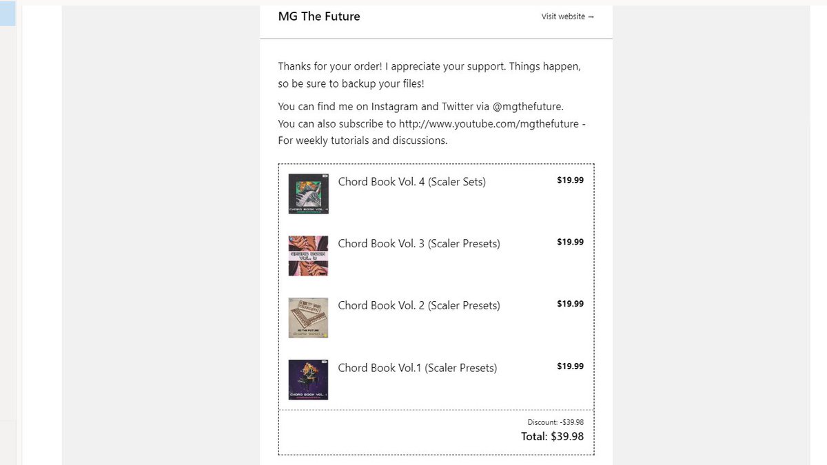ItsDM0neyBaby's tweet photo. Yea I did that one thing again and copped those four other chord books from @MGthefuture while I was able to๐ถ
#Music #ProducerLife #MusicProducer #IDMB #ItsDMoneyBaby #IDMBBEATS #Art #Artistic #Artist https://t.co/gBj5mLnbHr