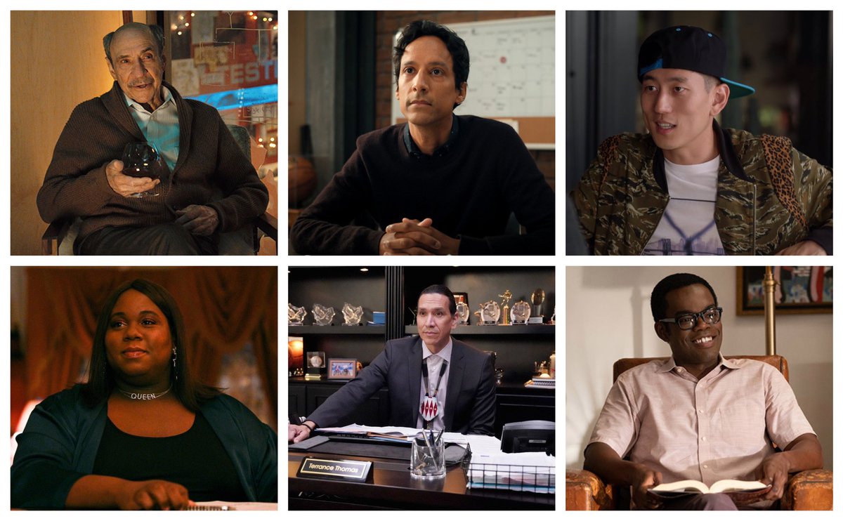 Our #GoldenTrioAwards noms for SUPPORTING ACTOR - COMEDY are: @dannypudi, @TheJakeChoi, @thealexnewell, @MichaelGreyeyes, @dubjackharper & #FMurrayAbraham!

🗳 VOTE: itsjustaboutwrite.com/2021/07/6th-an…