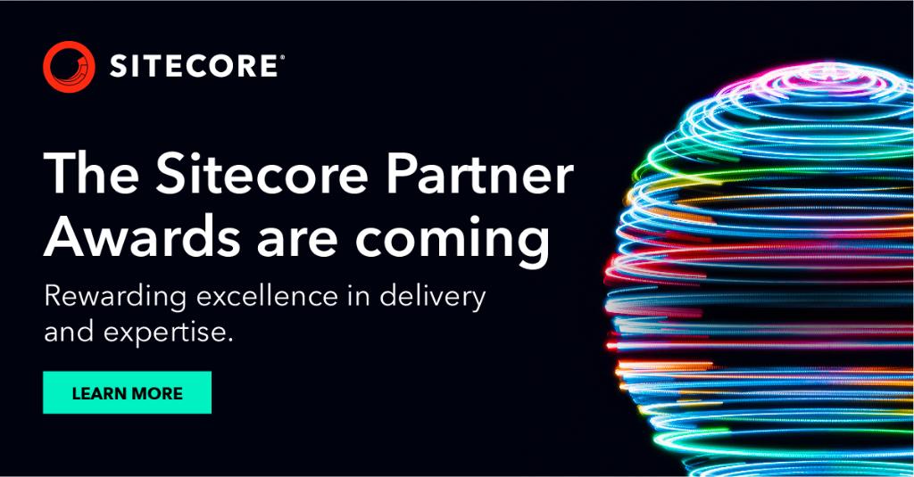 Celebrating the core of Sitecore’s success, we’re excited to announce the first ever #SitecorePartner Awards. Stay tuned to see who takes home the prizes this year. Learn more: siteco.re/2Ti1hIF