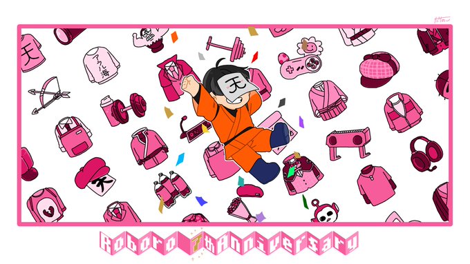 #天の声7周年記念祭
 #シャオロン7周年記念祭
おめでとうございます〜!🎉🎉 