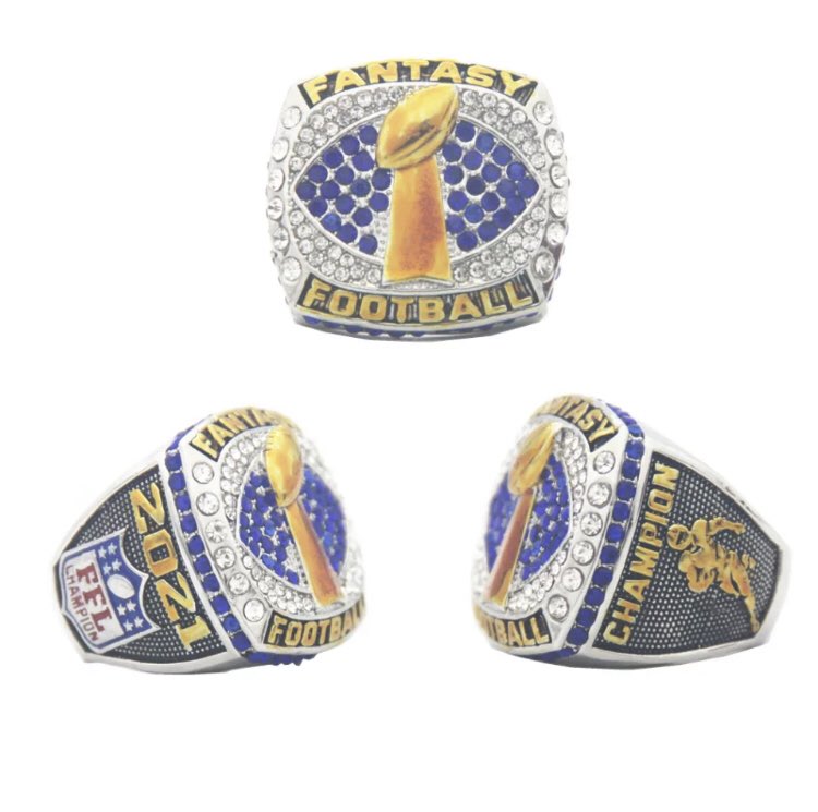 BlitzProLeague1's tweet photo. The stakes are a little higher in the #BPL1 in Year 2! Bragging rights annnnd some hardware! 💍🏆🏈 @MyFantasyLeague #NFL #FantasyFootball https://t.co/BeAksabLHc