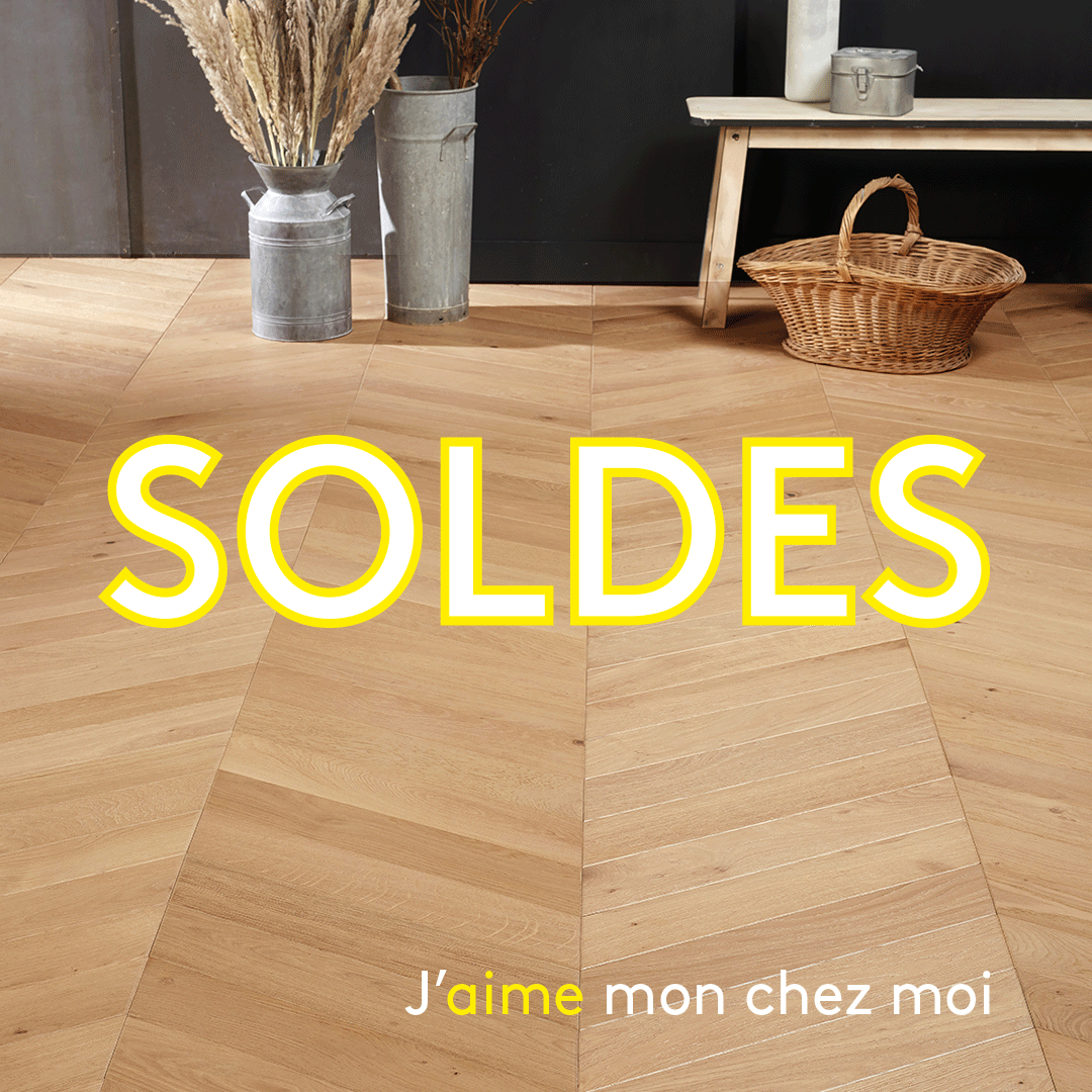 30 juin 2021 - 27 juillet 2021 SOLDES : Parquet massif, contrecollé, Sol stratifié et Sol PVC à prix très compétitif. Decoplus Parquets, une sélection de bonnes affaires à ne pas manquer!