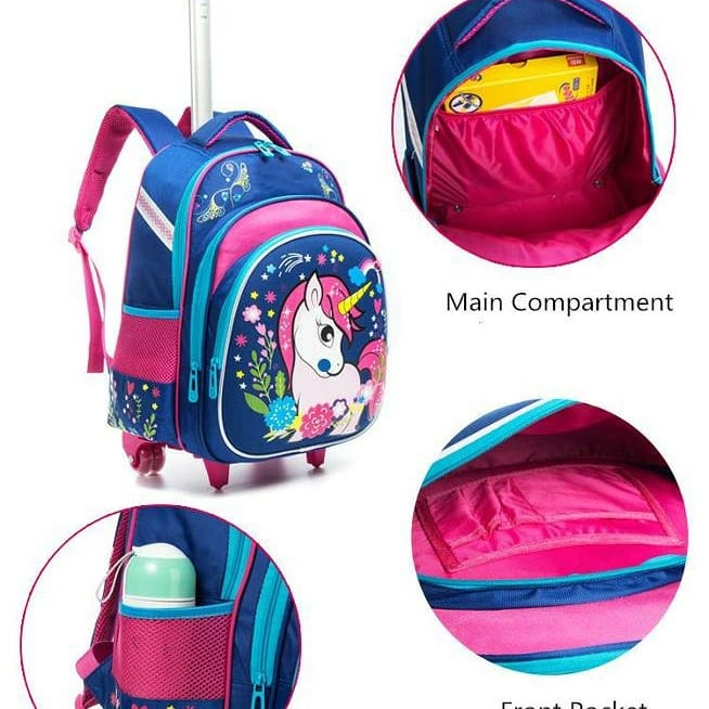 unicorn trolley school bolsa