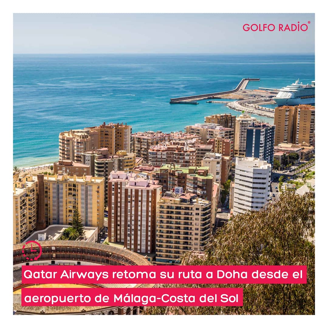 golforadio's tweet photo. La compañía Qatar Airways ha retomado este viernes su ruta a Doha desde el aeropuerto de Málaga-Costa del Sol.

#qatarairways #qatarpeople #qatartravel #qatarlife #qatarliving #qatarairwaysholidays  #españa #malaga #málaga #dohaqatar #Doha #costadelsol #travel https://t.co/6Avbvzve96