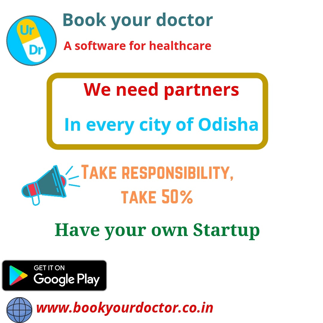 BookYourDoctor's tweet photo. Be our partner and take 50% revenue generated in your city .#jobs #Odisha #partner #health #Healthcarejobs #clinic #diagnostics #pharmacy https://t.co/gqWcleSzyt