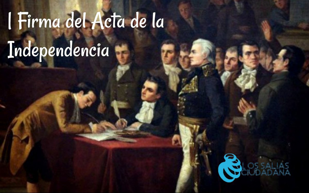SAACiudadana's tweet photo. En un acto civil y no militar se firmó nuestra declaración de la Independencia de Venezuela. https://t.co/3JqE11X0xe