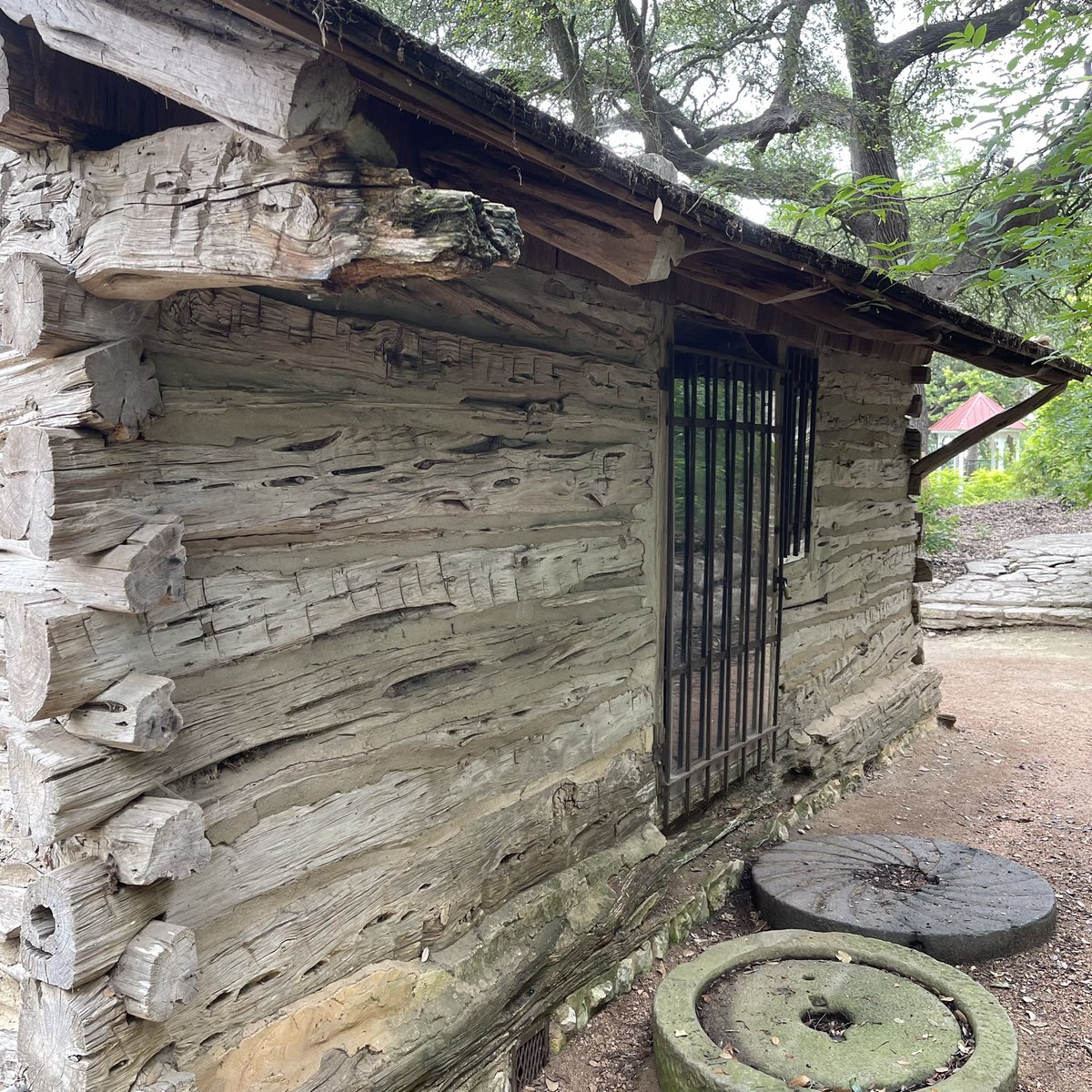 Preserved rural Texas school from 1866.  About 15 ft x 20 ft. What would teaching and learning have been like in this school?