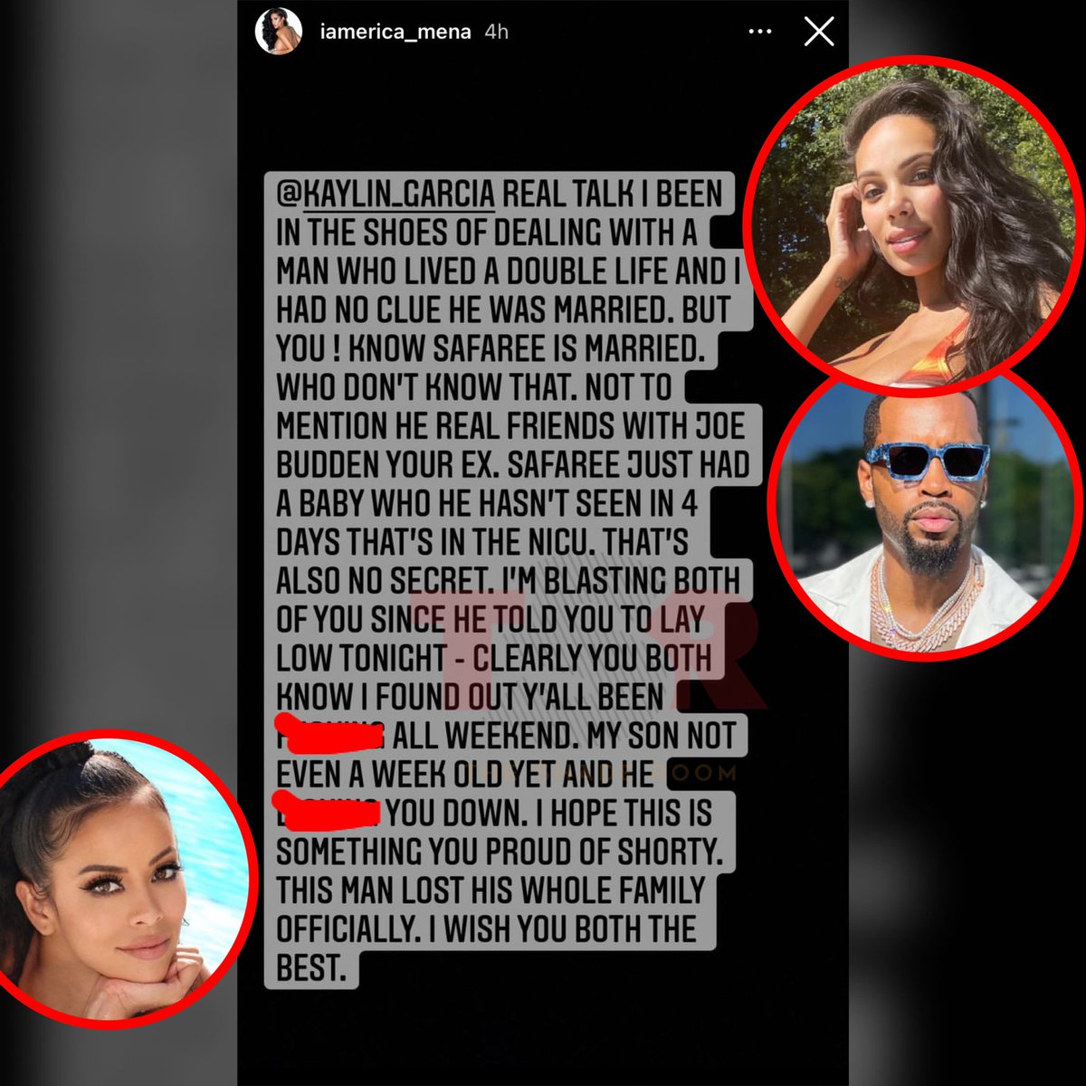 TheShadeRoom's tweet photo. Oop! Erica Mena clapped back at Lil Duval for his comments regarding her blasting Safaree and Kaylin Garcia. https://t.co/gXkc5tvHMj