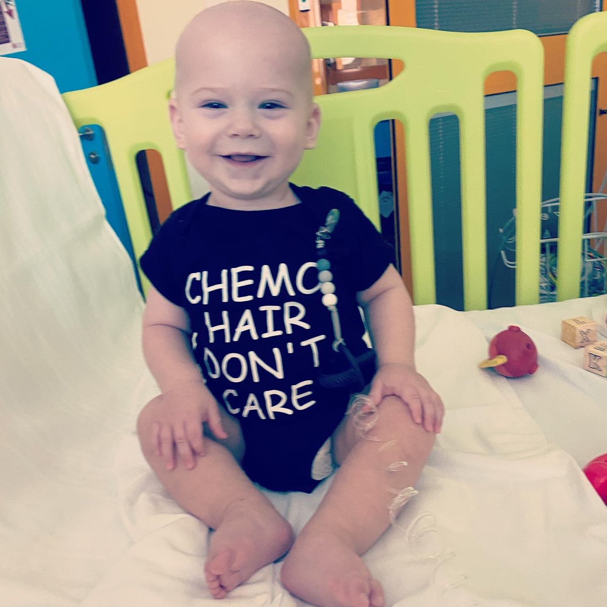 We’ve reached the hardest part of this journey.Please specifically pray that the mucositis he has does not get worse or cause him pain, and that it subsides, for his liver to remain healthy, and for his new cells to start doing their job and engraft. #saveollie #chemohairdontcare